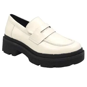 New w/Box Aqua College Saanvi Weatherproof Vegan Lug Sole Penny Loafer Size 8