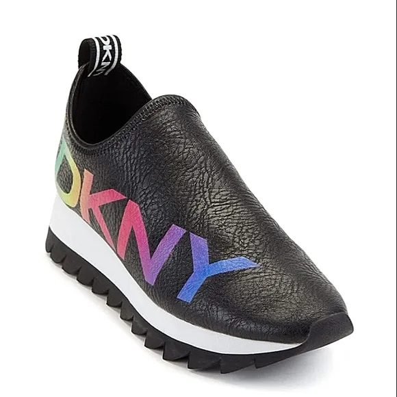 New w/o Box DKNY Azer Fashion Platform Sneakers Size 9