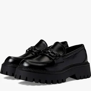 New w/o Box Steve Madden Aerin Women's Lug Sole Leather Loafers Size 9