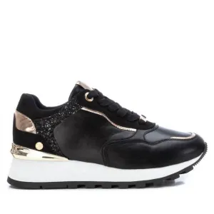 NEW XTI women's casual sneakers in black