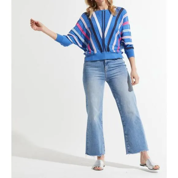 NEW ZAKET &amp; PLOVER breeze   brights sweater in chambray