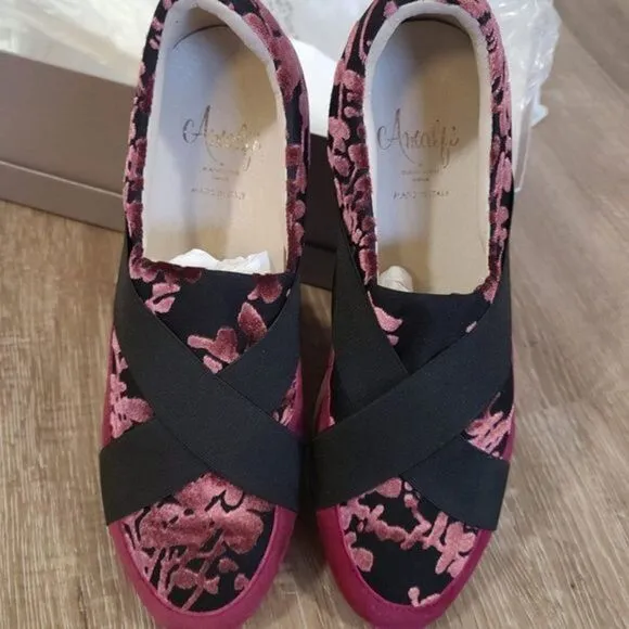 (New) Amalfi by Rangoni Firenze‎ Francesco Slip-On Sneaker