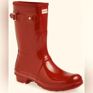 NIB Hunter Original Short Gloss Rain boots