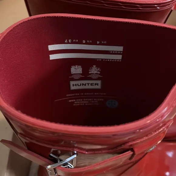 NIB Hunter Original Short Gloss Rain boots