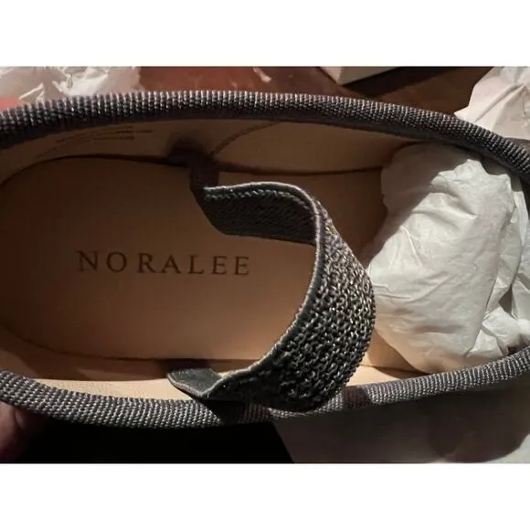 NIB Noralee Rylee   Cru Ballet Flats Velvet French Blue Shoes Size 12 NEW