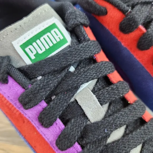 🩵NIB Puma Clyde Culture Multicolor Sneakers Men's Size 7