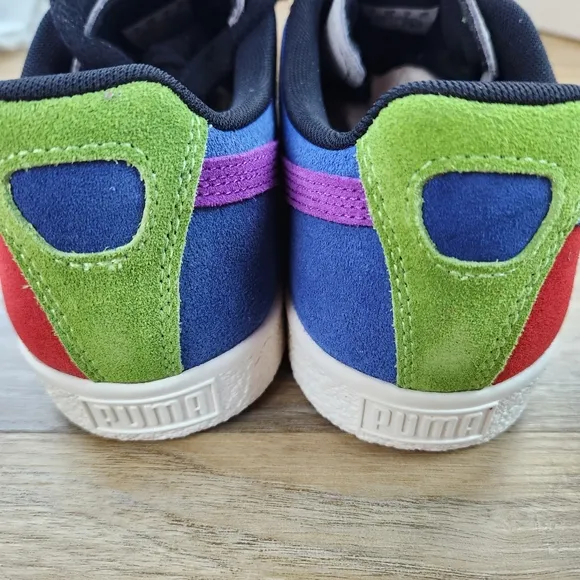 🩵NIB Puma Clyde Culture Multicolor Sneakers Men's Size 7
