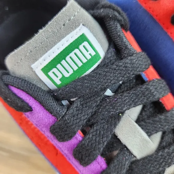 🩵NIB Puma Clyde Culture Multicolor Sneakers Men's Size 8