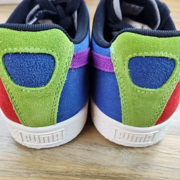 🩵NIB Puma Clyde Culture Multicolor Sneakers Men's Size 8