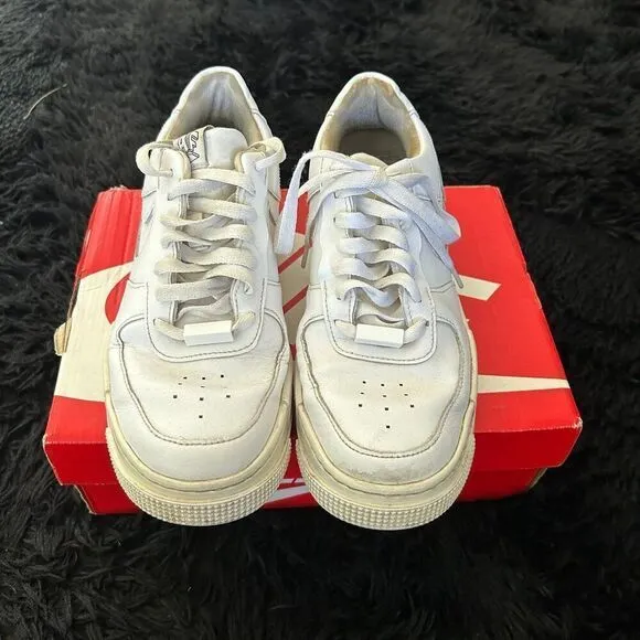 NIKE AF1 Air Force one shadow lace up platform shoes sneakers women’s 8.5