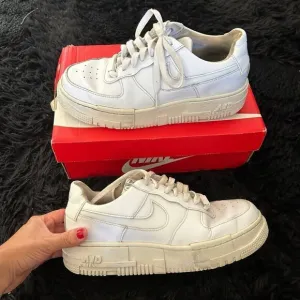 NIKE AF1 Air Force one shadow lace up platform shoes sneakers women’s 8.5