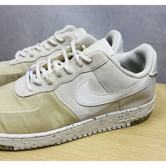 Nike Air Force 1 Crater Mens DH2521-100 White Casual Sneakers Size 11