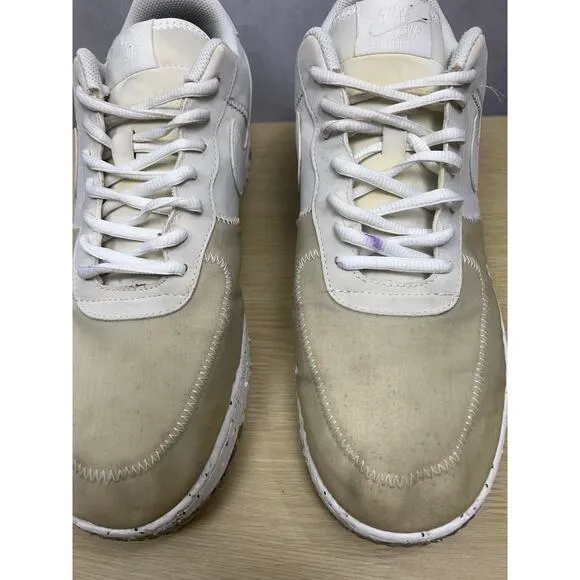 Nike Air Force 1 Crater Mens DH2521-100 White Casual Sneakers Size 11