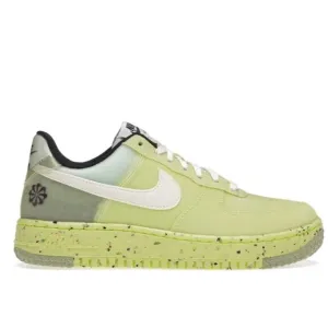 Nike Air Force 1 Low Crater Sneakers Light Lemon Twist Size 4C