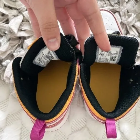 Nike Air Jordan 1 Mid TD ‘Dia De Muertos’ Day of the Dead Sneakers