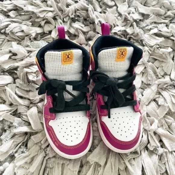 Nike Air Jordan 1 Mid TD ‘Dia De Muertos’ Day of the Dead Sneakers