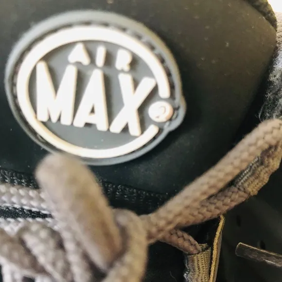 Nike Air Max 2 Youth Boys Grey/Black Sneakers