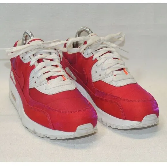 Nike Air Max 90 SE‎ Hyper Crimson Sneakers 881105-800 Sz. 8.5