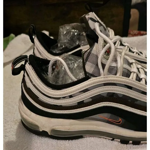Nike Air Max 97 GS Remix Pack &quot;White Black&quot; 9.5 2020   DB2017-100