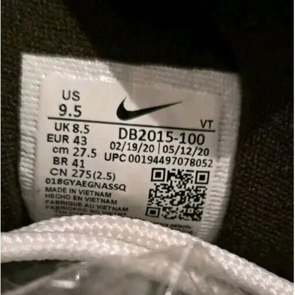 Nike Air Max 97 GS Remix Pack &quot;White Black&quot; 9.5 2020   DB2017-100