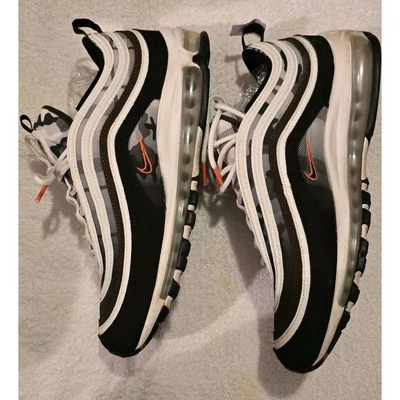 Nike Air Max 97 GS Remix Pack &quot;White Black&quot; 9.5 2020   DB2017-100