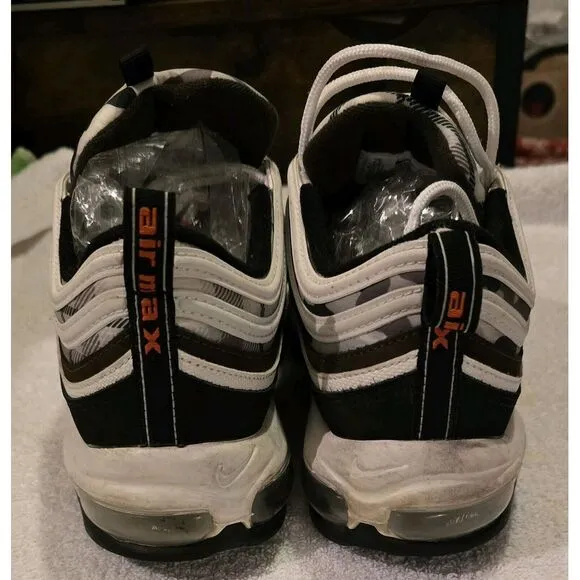 Nike Air Max 97 GS Remix Pack &quot;White Black&quot; 9.5 2020   DB2017-100