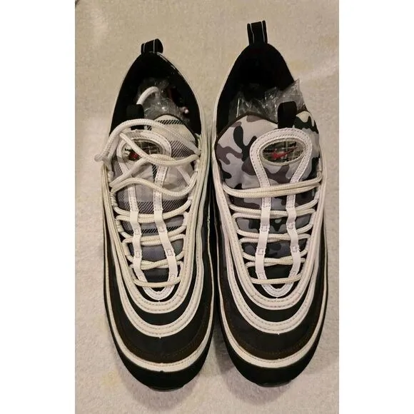 Nike Air Max 97 GS Remix Pack &quot;White Black&quot; 9.5 2020   DB2017-100