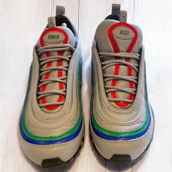 Nike Air Max 97 Nintendo 64 C15012-001 Mens Fashion Sneakers Gray EP3 Size 9