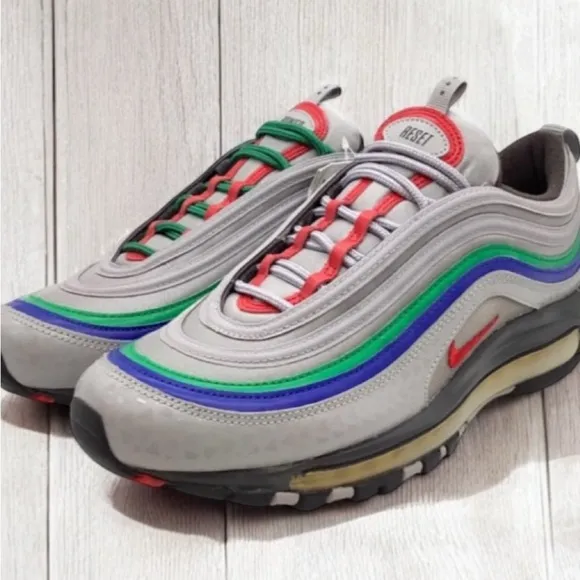 Nike Air Max 97 Nintendo 64 C15012-001 Mens Fashion Sneakers Gray EP3 Size 9