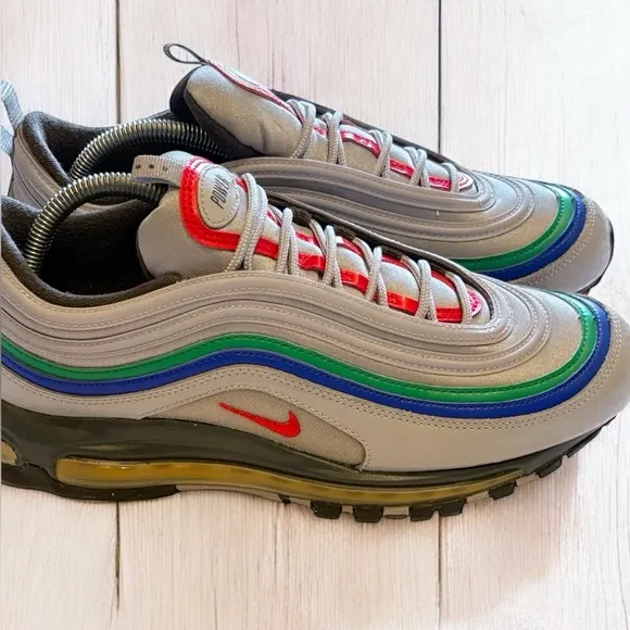 Nike Air Max 97 Nintendo 64 C15012-001 Mens Fashion Sneakers Gray EP3 Size 9