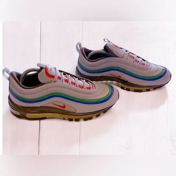 Nike Air Max 97 Nintendo 64 C15012-001 Mens Fashion Sneakers Gray EP3 Size 9