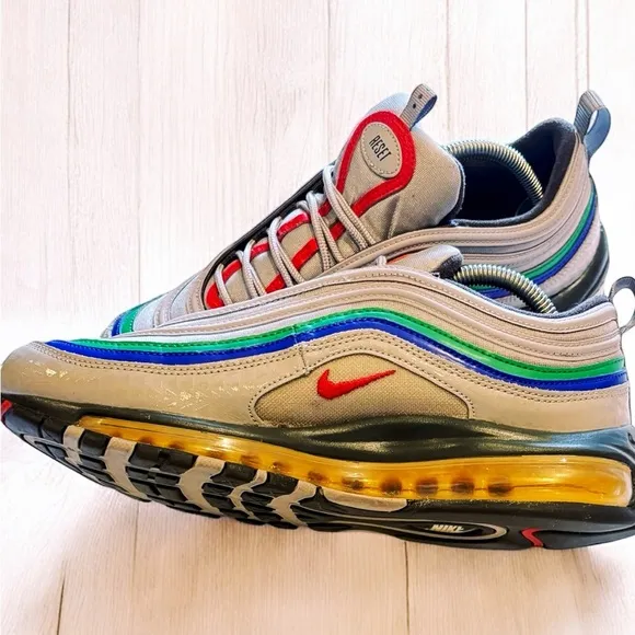 Nike Air Max 97 Nintendo 64 C15012-001 Mens Fashion Sneakers Gray EP3 Size 9