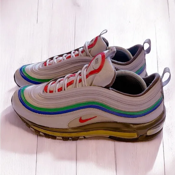 Nike Air Max 97 Nintendo 64 C15012-001 Mens Fashion Sneakers Gray EP3 Size 9