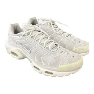 Nike Air Max Plus Tn Women’s Triple White Sneakers Size 10 2021