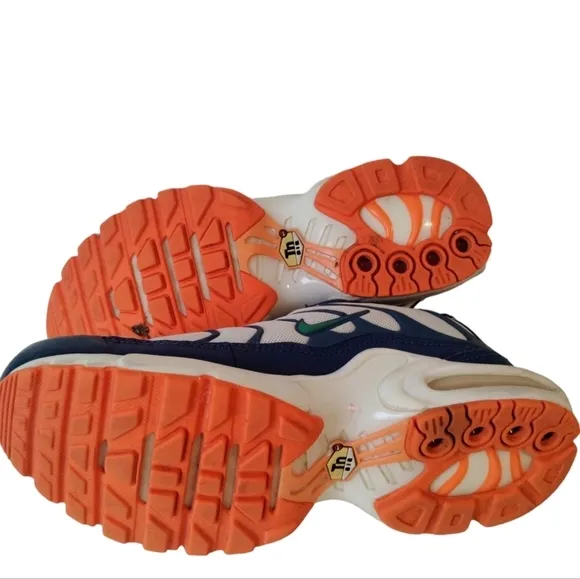 Nike Air Max Plus Youth 5Y Blue Run Athletic Streetwear Fashion Sneakers