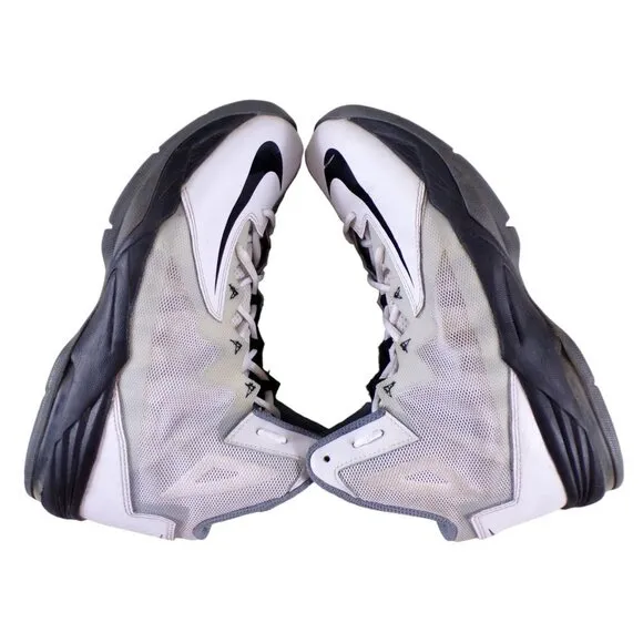 Nike Airmax Stutter Step 2 Sneakers Gray White Black Swoosh US 10.5 EU 44.5 #566