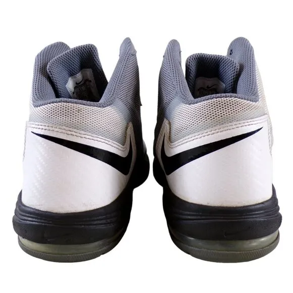 Nike Airmax Stutter Step 2 Sneakers Gray White Black Swoosh US 10.5 EU 44.5 #566