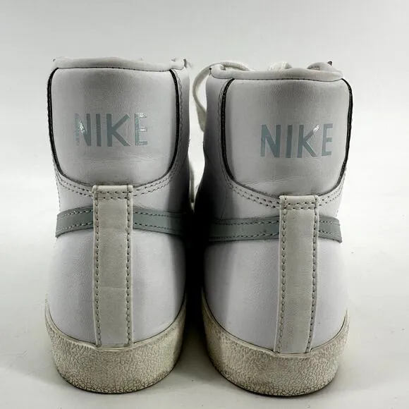 Nike Blazer Mid '77 Vintage Sneakers High Top Leather Celestine Blue White 7.5