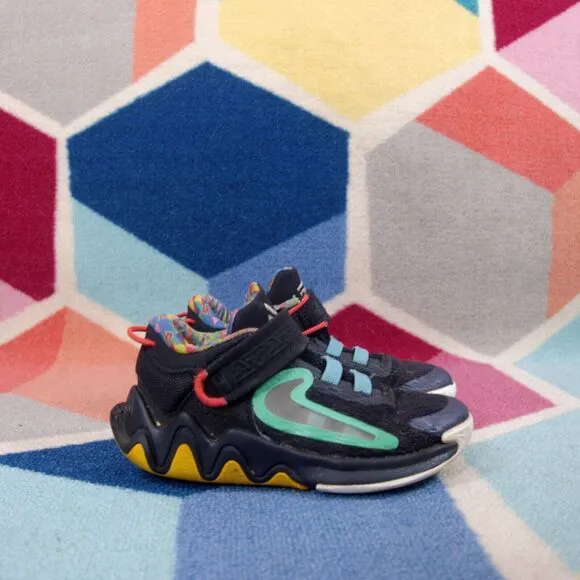 Nike Giannis Immortality 2 Low Kaleidoscope DQ1942-002 Kids Sneakers Size 11.5C