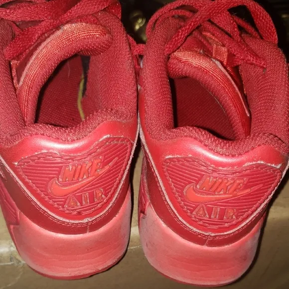 Nike Kids Air Max Red Sneakers