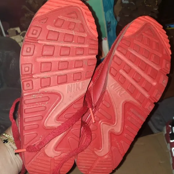 Nike Kids Air Max Red Sneakers