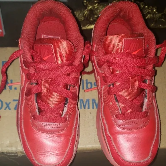 Nike Kids Air Max Red Sneakers