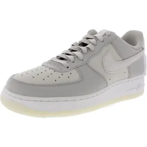 Nike Mens Air Force  '07 Lv8 Gray Lace-Up Casual And Fashion Sneakers New