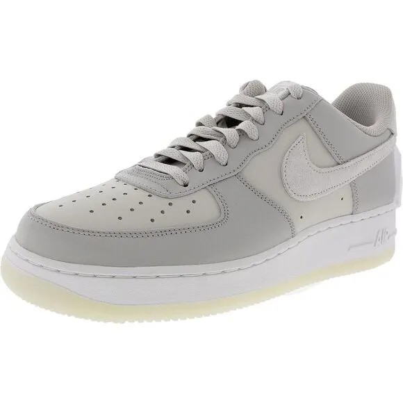 Nike Mens Air Force  '07 Lv8 Gray Lace-Up Casual And Fashion Sneakers New