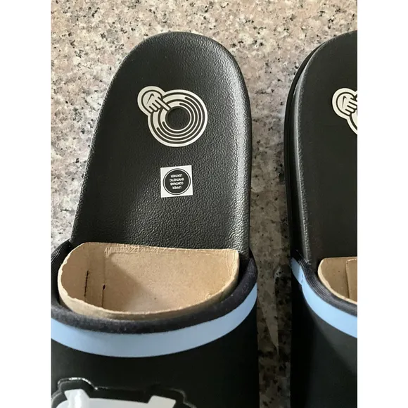 Nike North Carolina Tarheels Slides Offcourt Sandals DD0552-002 Black Men's 12