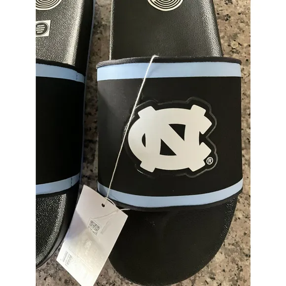 Nike North Carolina Tarheels Slides Offcourt Sandals DD0552-002 Black Men's 12