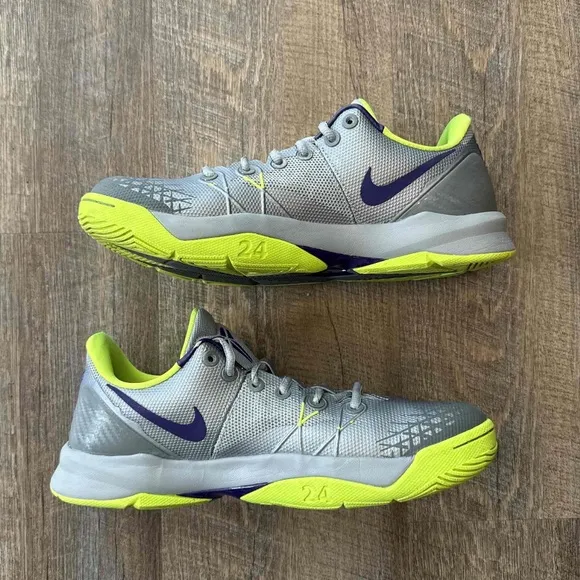 Nike Zoom Kobe Venomenon 4 Wolf Grey Purple Volt