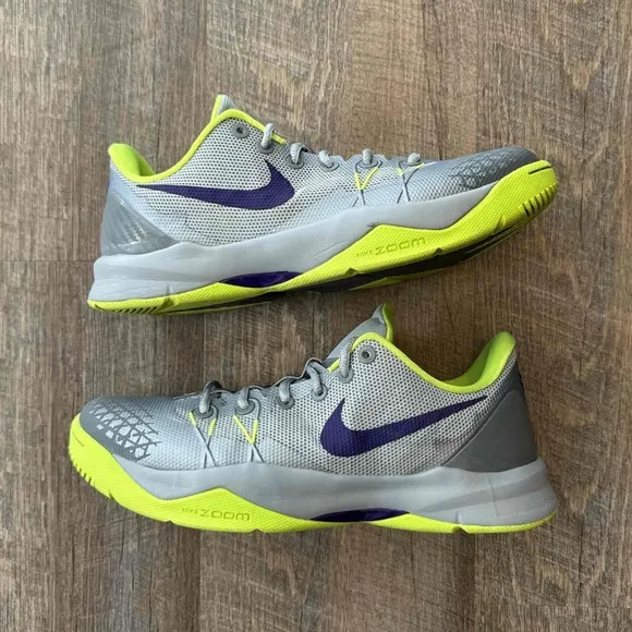 Nike Zoom Kobe Venomenon 4 Wolf Grey Purple Volt