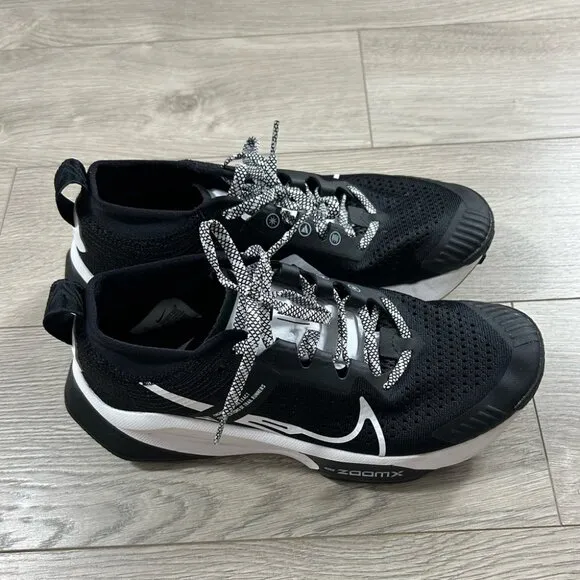 Nike Zoomx Zegama White Black Training Trail Running Sneakers Shoes