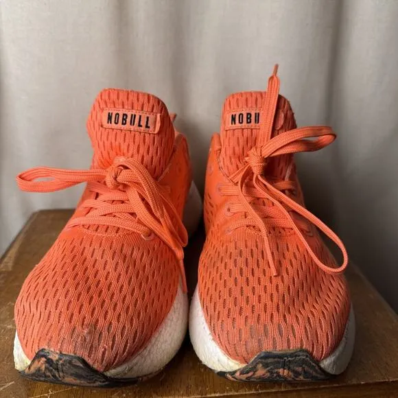 No Bull Journey Shoes Mens 9.5 Running Crossfit Sneakers Womens 11 Coral Jogging